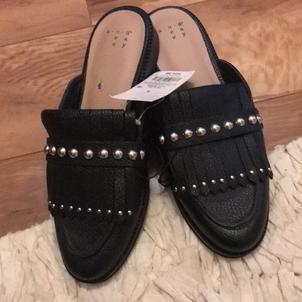 a. new. day Target black mules Karoline